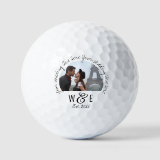 Personalizado Escritura a mano Texto Bolas de golf