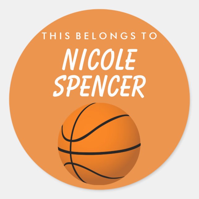 Personalizado Esto Pertenece Al Pegatina - Balonce (Anverso)