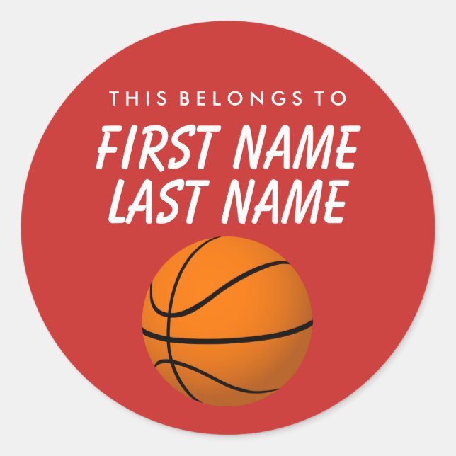 Personalizado Esto Pertenece Al Pegatina - Balonce (Anverso)