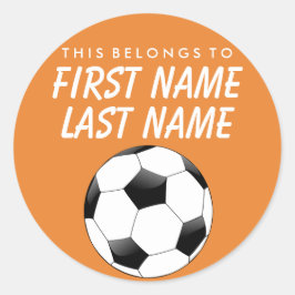 Personalizado Esto Pertenece Al Pegatina - El Fútb