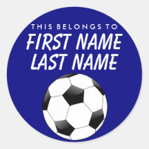 Personalizado Esto Pertenece Al Pegatina - El Fútb