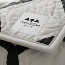 Personalizado Etiqueta de la ropa de hierro modern