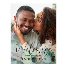 Personalizado Eucalyptus Foto Rótulo Boda moderno