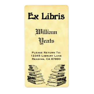 Personalizado Ex Libris Vintage Books Etiquetas
