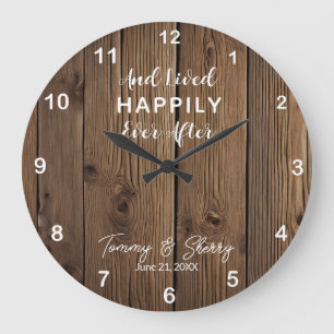 Personalizado Feliz Desde El Reloj De Efecto Mader