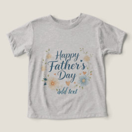 Personalizado Feliz Día del Padre Baby Bodysuit co