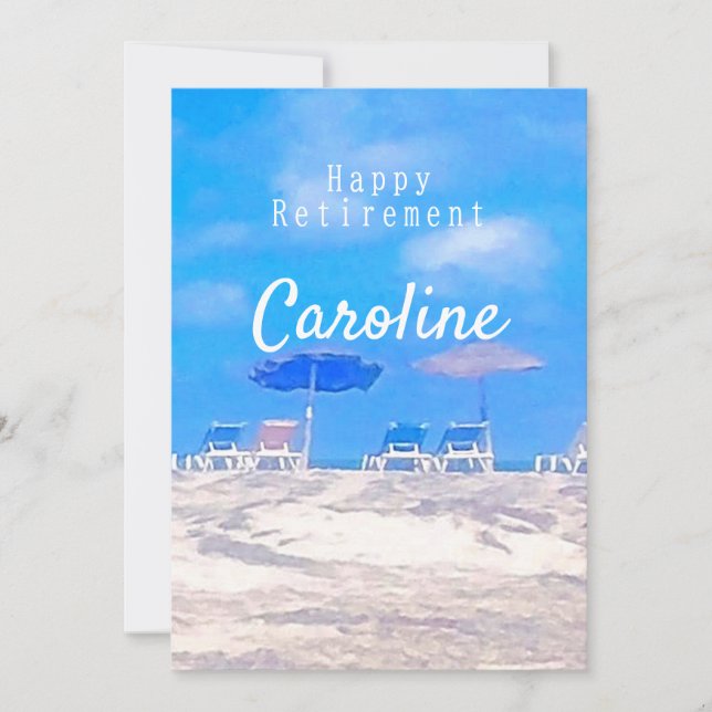 Personalizado Feliz Jubilación (Anverso)