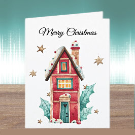 Personalizado, Feliz Navidad Magical Sweets House