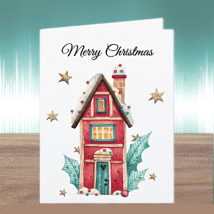 Personalizado, Feliz Navidad Magical Sweets House