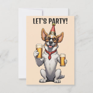Personalizado Fiesta de texto Animal