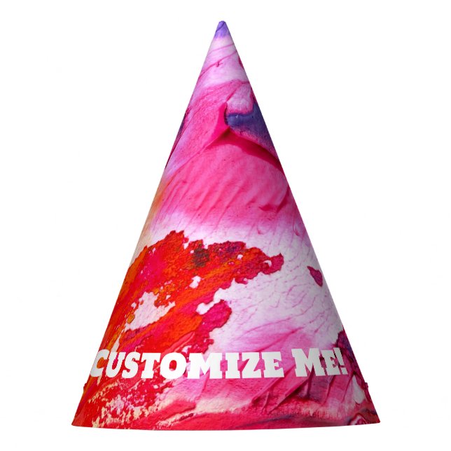 Personalizado Fiesta Pintado Gorra (Anverso)