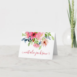 Personalizado floral rosa