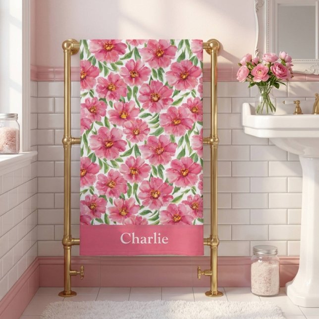 Personalizado Floral Rosa Bonito Flor (Subido por el creador)