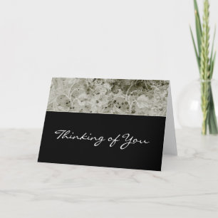 Personalizado floral verde pensando en tu tarjeta 
