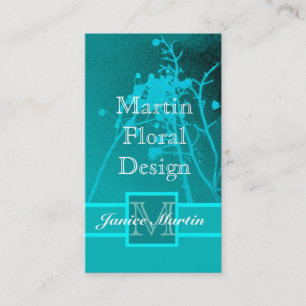 personalizado florista arte de tarjetas de visita 