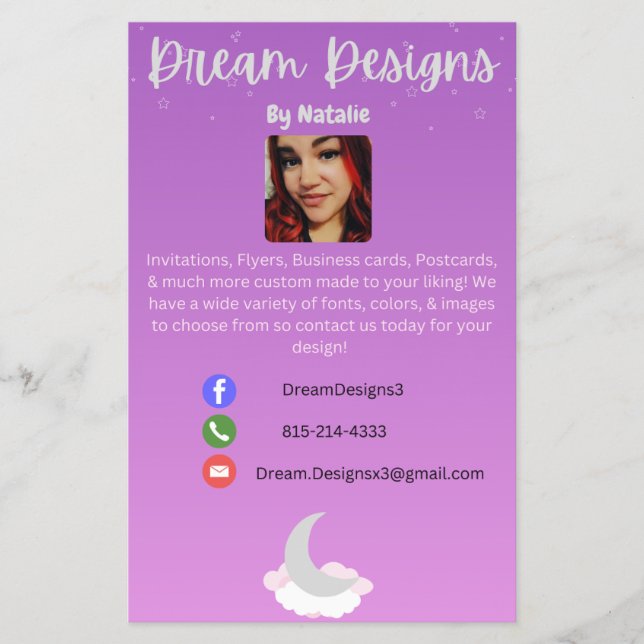 Personalizado Flyer (Frente)