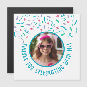 Personalizado Foto Confetti Fiesta de cumpleaños G