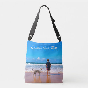 Personalizado Foto de Crossbody Bolsa tus fotos y