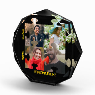 Personalizado foto de la pieza del rompecabezas