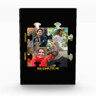 Personalizado foto de la pieza del rompecabezas