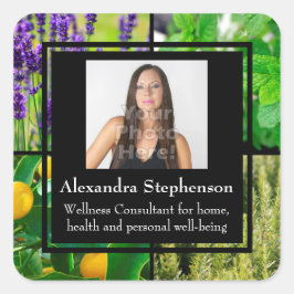 Personalizado Foto Etiqueta de botella de aceite e