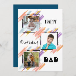 Personalizado Foto Feliz cumpleaños, tarjeta y des