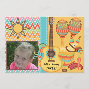 Personalizado Foto Fiesta Invitación de cumpleaños