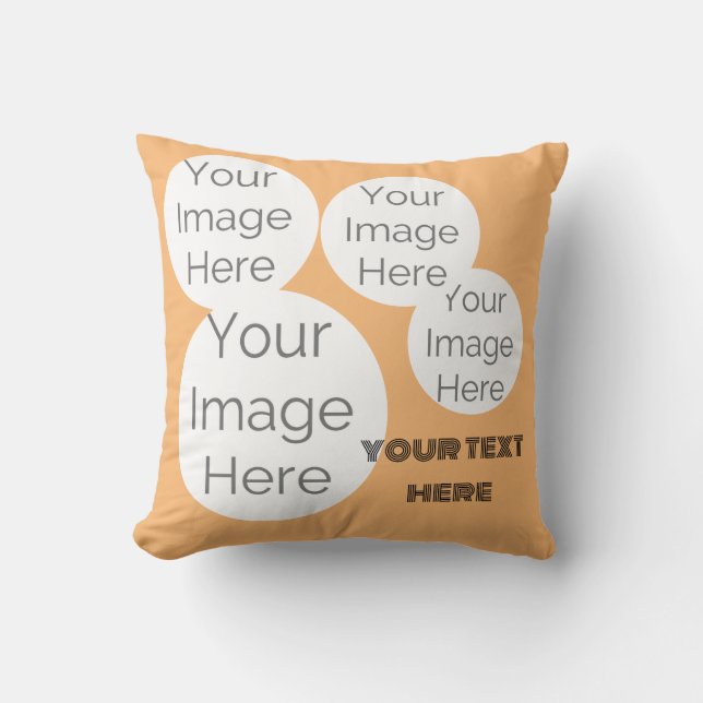 Personalizado Foto Pillow - Cojín de color (Anverso)