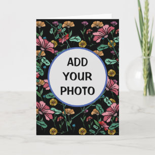 Personalizado Foto, tarjeta de cumpleaños, persona