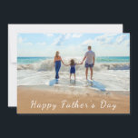 Personalizado Foto Tarjeta del Día del Padre Tu Fo<br><div class="desc">Tarjetas del Día del Padre Feliz - Foto y texto Personalizado - Único su propio diseño - Familia personalizada / Amigos o regalo personal - Añadir su foto / o texto - Redimensionar y mover o eliminar y agregar elementos / imagen con herramienta de personalización ! Buen Lick - Sé...</div>