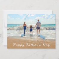 Personalizado Foto Tarjeta del Día del Padre Tu Fo