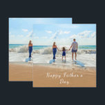 Personalizado Foto Tarjeta del Día del Padre Tu fo<br><div class="desc">Feliz Día del Padre - Foto y texto Personalizado - Único su propio diseño - Familia personalizada / Amigos o regalo personal - Añadir su texto y foto - Redimensionar y mover o eliminar y agregar elementos / imágenes con herramienta de personalización !</div>