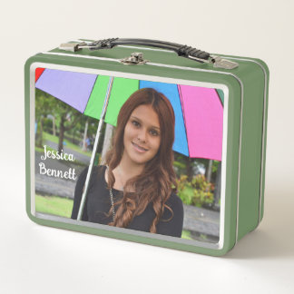 Personalizado Foto Verde Vegetales Patrón de fruta