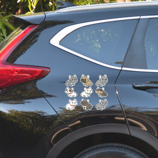 personalizado frenchie pegatina art