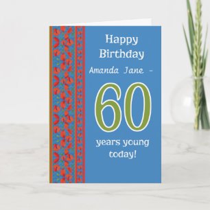 Personalizado Front Red Field Poppies Tarjeta de c
