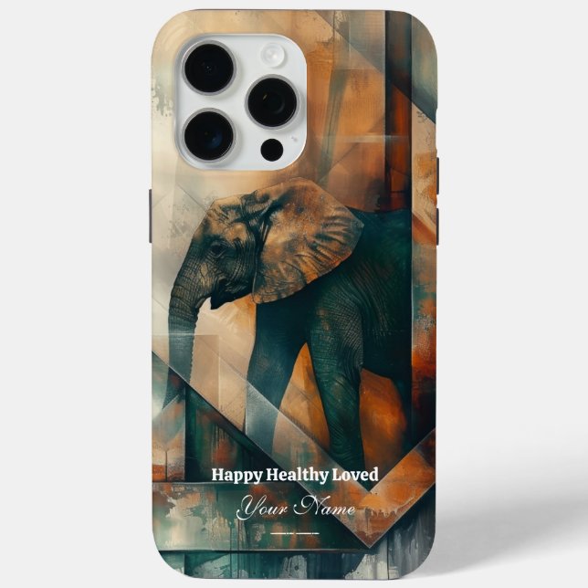 Personalizado: Funda de Promax para Elephant iPhon (Reverso )