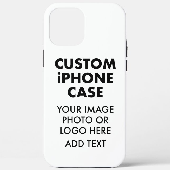 Personalizado FUNDA DURO para iPHONE 12 PRO MAX (Reverso )