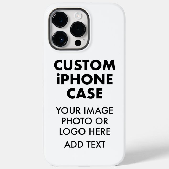 Personalizado FUNDA DURO para iPHONE 14 PRO MAX (Reverso )