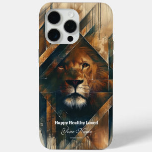 Personalizado: Funda Regal Lion iPhone 15 ProMax