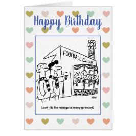 Personalizado gerencial de fútbol de ida y vuelta