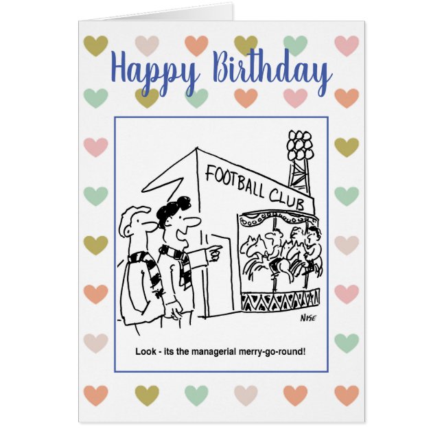 Personalizado gerencial de fútbol de ida y vuelta (Frente)