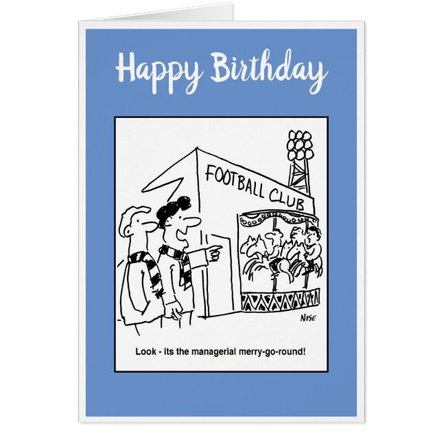 Personalizado gerencial de fútbol de ida y vuelta (Frente)