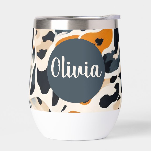 Personalizado Giraffe Animal Print (Izquierdo)