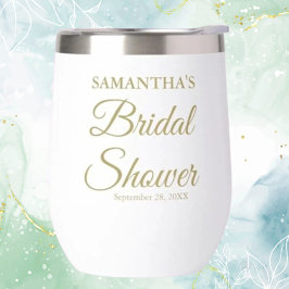 Personalizado GOLD Bridal Shower Boda