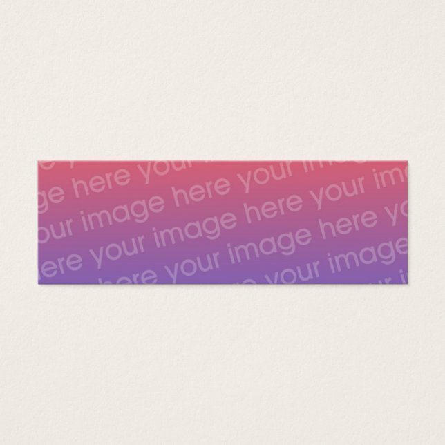 Personalizado Gracias Marcador fotográfico con cit (Frente)