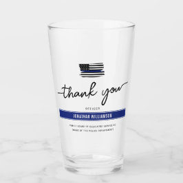 Personalizado Gracias Oficial de Policía Regalo de