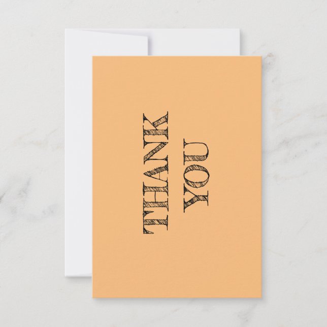 PERSONALIZADO GRACIAS TARJETAS (Anverso)