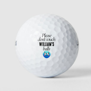 Personalizado Graciosa Emoji Perdida Bolas de Golf