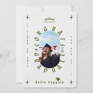 Personalizado Graduación moderna de arco fotográfi