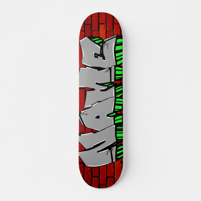 PERSONALIZADO GRAFFITI SKATEBOARD *CORREO ELECTRÓN (Anverso )